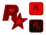 Rockstar Logo Stickers