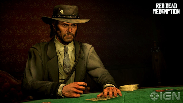 Marston has the ultimate poker face