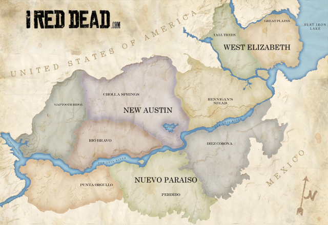 Map of RDR (unofficial)