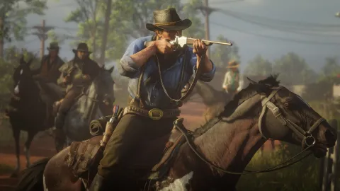 Arthur takes aim