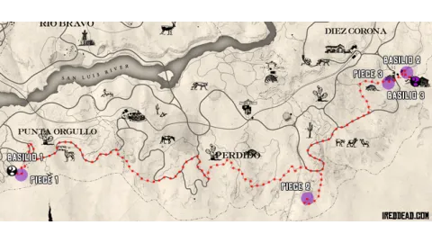 Aztec Gold Map