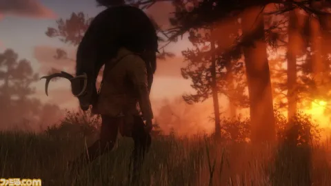 Bringing home the venison