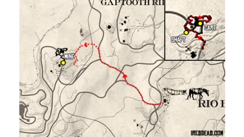 Man is Born Unto Trouble Map