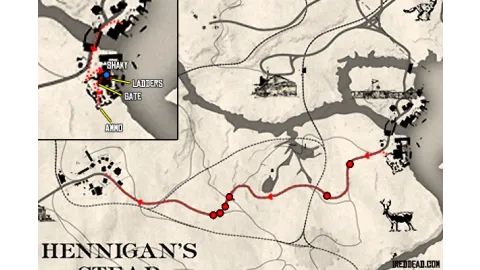 On Shaky's Ground Map