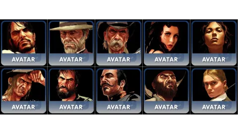 rdr psn avatars