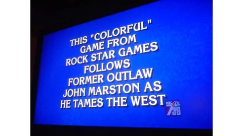 Red Dead Jeopardy