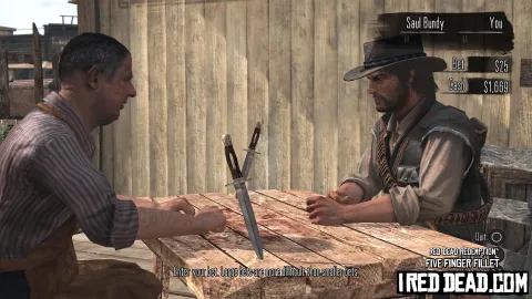 Red Dead Redemption Five Finger Fillet 5