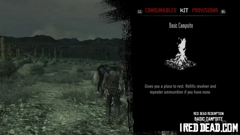 Red Dead Redemption Kit Item Basic Campsite