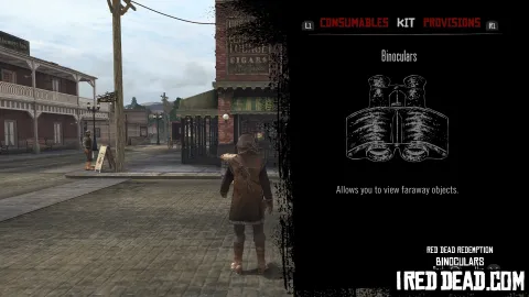 Red Dead Redemption Kit Item Binoculars