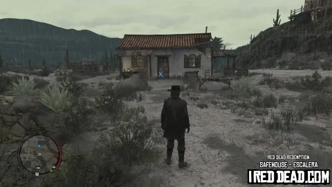 Red Dead Redemption Safehouse Escalera 1