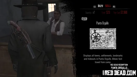 Red Dead Redemption Shop Item Punta Orgullo
