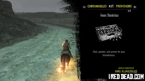 Red Dead Redemption Undead Nightmare Kit Item Ammo Blunderbuss