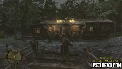 Red Dead Redemption Undead Nightmare Safehouse Manzanita Post 1