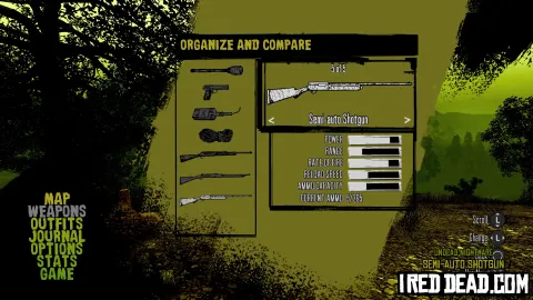 Red Dead Redemption Undead Nightmare Semi Auto Shotgun 1
