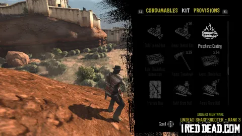 Red Dead Redemption Undead Nightmare Undead Sharpshooter Rank 3 4