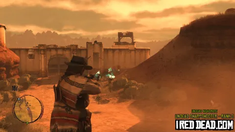 Red Dead Redemption Undead Nightmare Undead Sharpshooter Rank 3 6