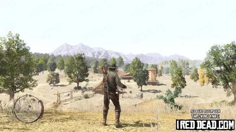 Red Dead Redemption Weapons Throwing Knife