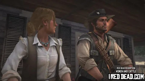 Red Dead Redemption Women And Cattle 6