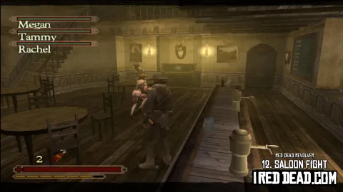 Red Dead Revolver Chapter 12 Saloon Fight 4