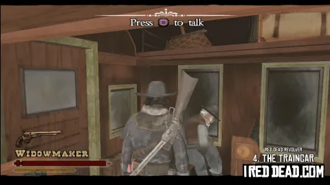 Red Dead Revolver Chapter 4 The Traincar 1