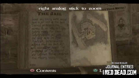 Red Dead Revolver Journal Entry 161 - The Jail