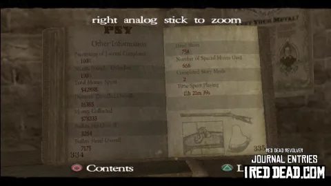 Red Dead Revolver Journal Entry 168 - Profile 1 3
