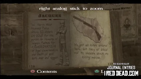 Red Dead Revolver Journal Entry 60 - Jacques