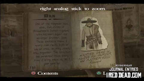 Red Dead Revolver Journal Entry 74 - Dan Red Dead Revolver Journal Entry 74 - Dan