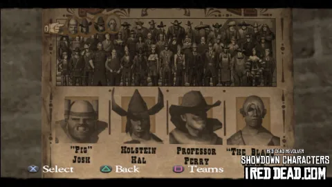 Red Dead Revolver Showdown Characters 1