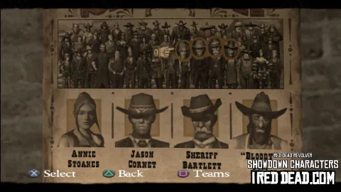Red Dead Revolver Showdown Characters 11