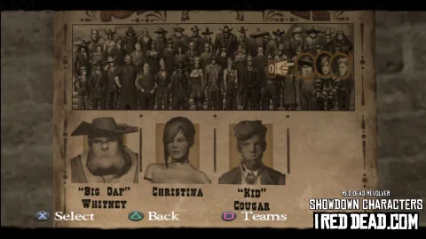 Red Dead Revolver Showdown Characters 12