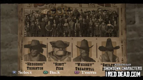 Red Dead Revolver Showdown Characters 2