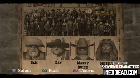 Red Dead Revolver Showdown Characters 4