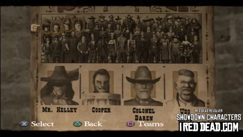 Red Dead Revolver Showdown Characters 5