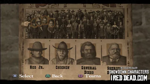 Red Dead Revolver Showdown Characters 9