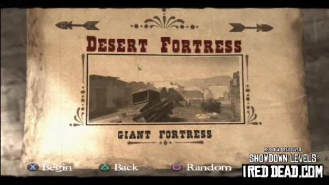 Red Dead Revolver Showdown Level 2 - Desert Fortress