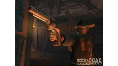 Red looking evil