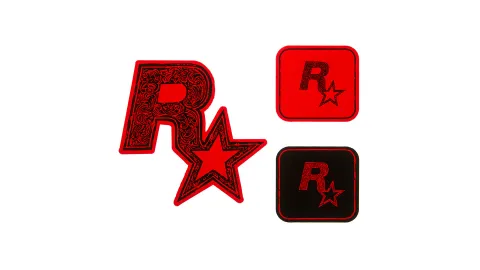 Rockstar Logo Stickers