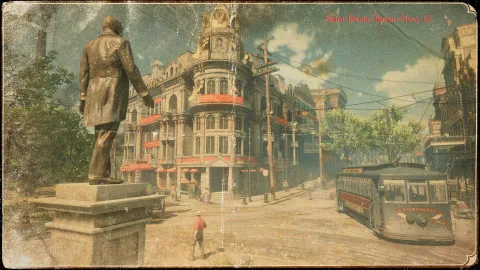 Saint Denis Post Card