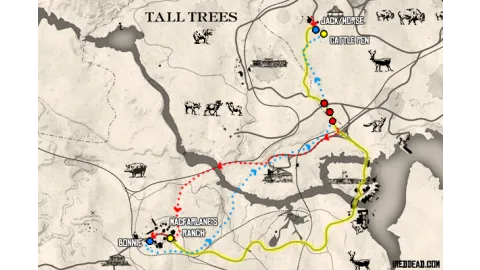 The Outlaw's Return Map