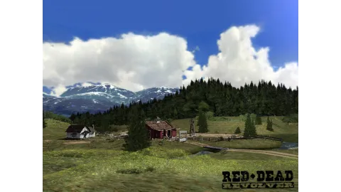 Wonderful view of the ranch