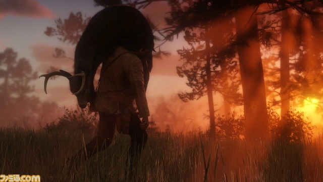 Venison Rdr2 Bringing home the venison