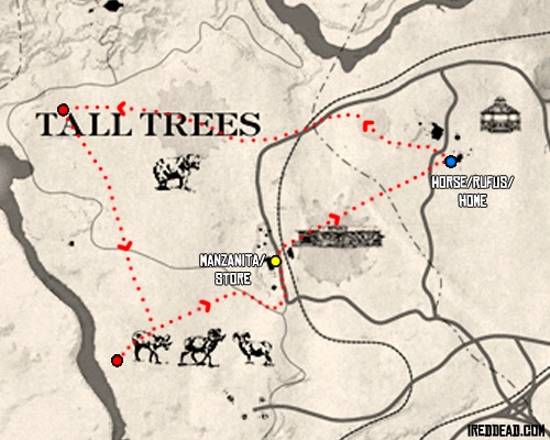 John Marston and Son Map