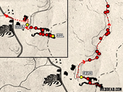 Landon Ricketts Rides Again Map