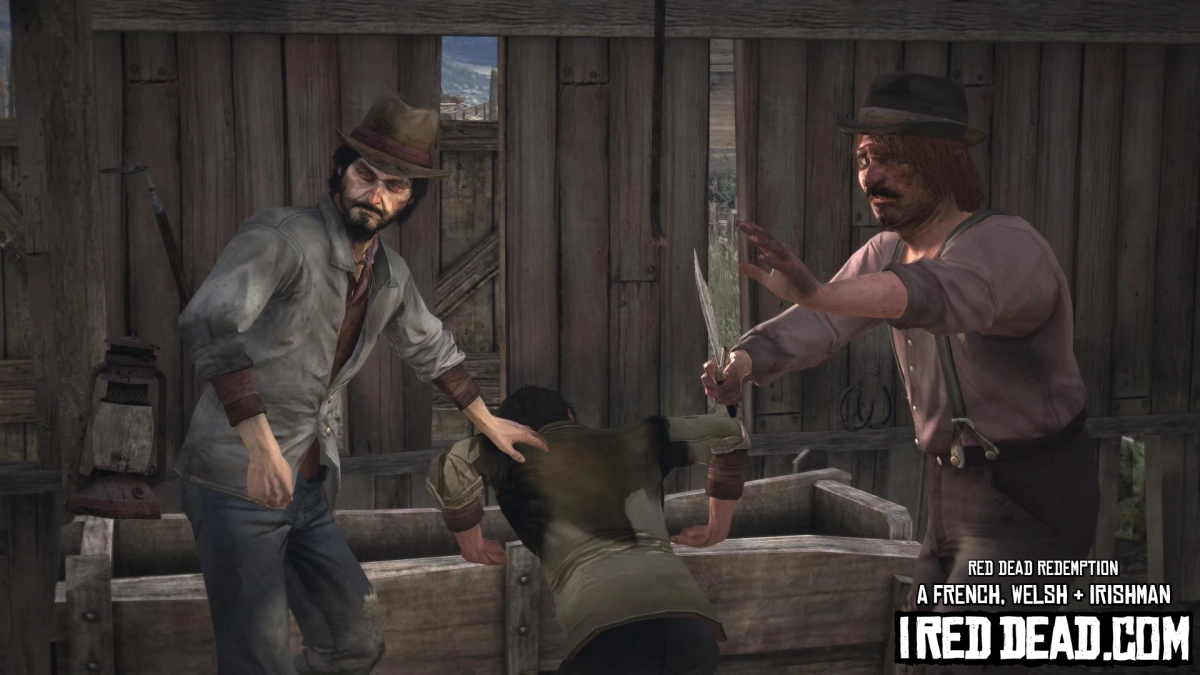 Red Dead Redemption A Frenchman A Welshman And An Irishman 4