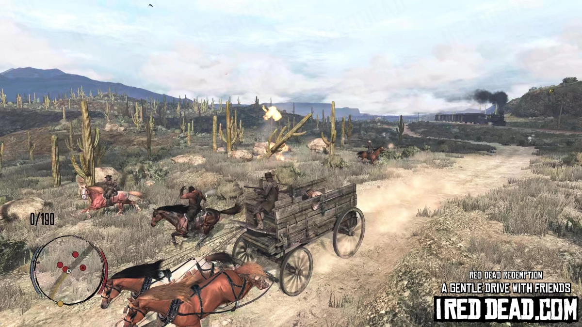 Red Dead Redemption A Gentle Drive With Friends 9