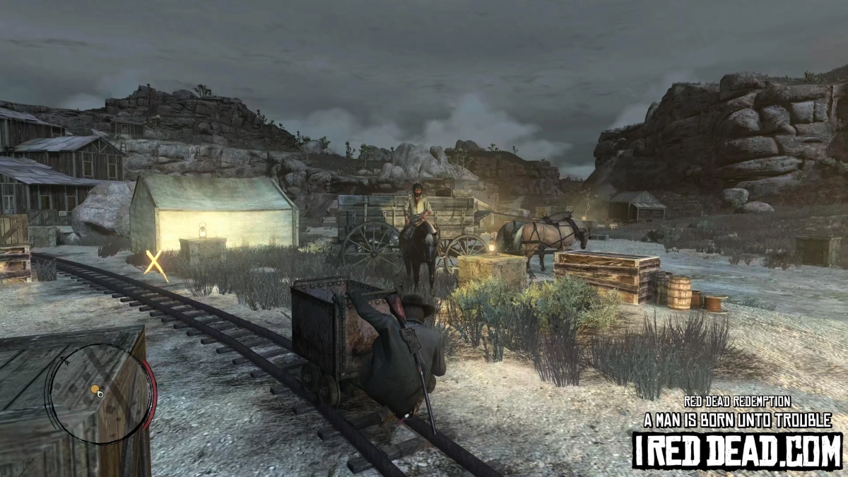 Red Dead Redemption A Man Is Born Unto Trouble 45