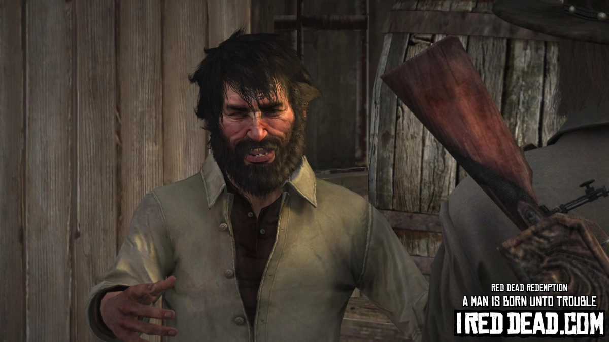 Red Dead Redemption A Man Is Born Unto Trouble 5