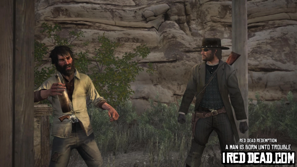 Red Dead Redemption A Man Is Born Unto Trouble 6