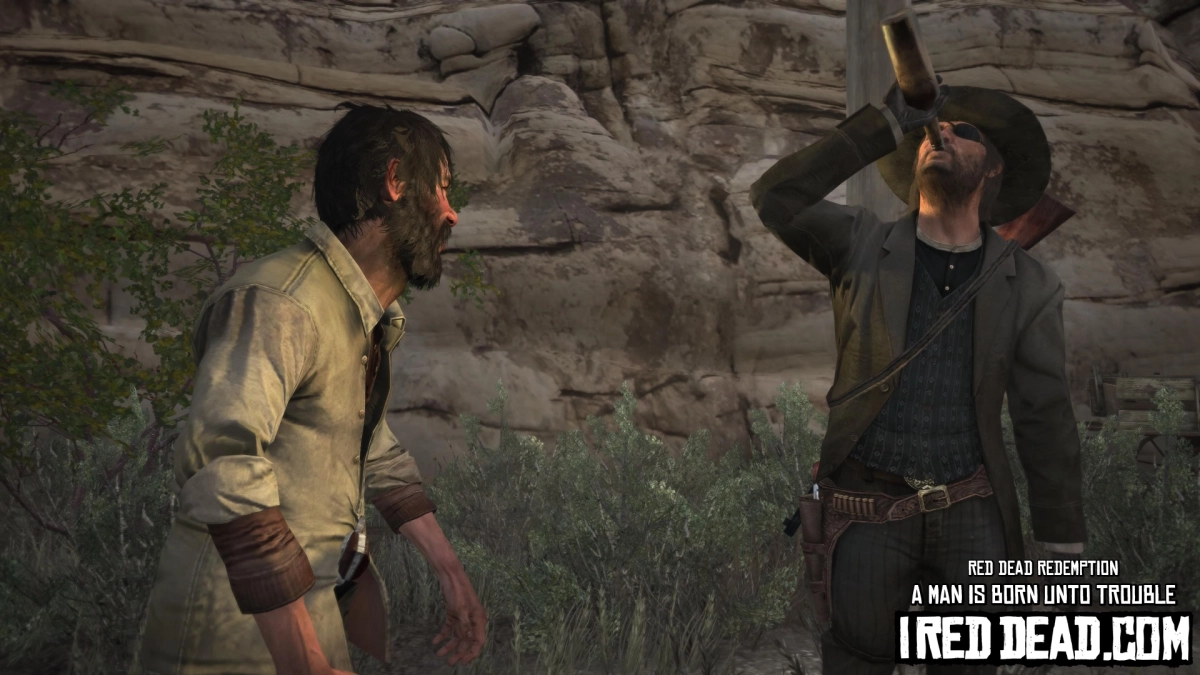 Red Dead Redemption A Man Is Born Unto Trouble 9